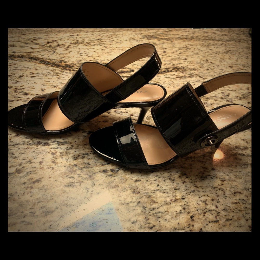 Coach heels - size 8
